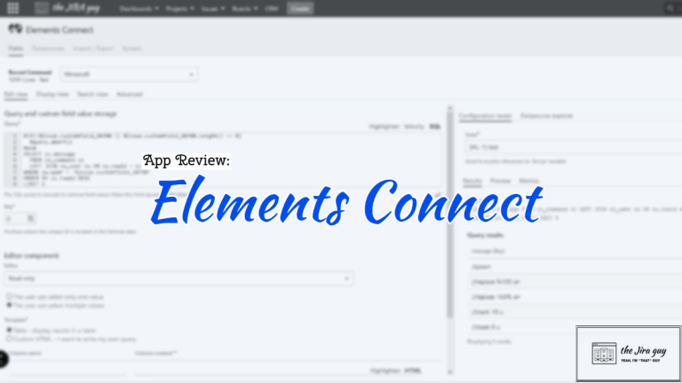 App Review: Elements Connect – The Jira Guy