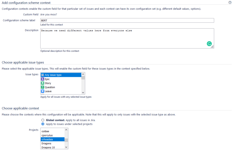 Everything you never wanted to know about Custom Fields in Jira – The ...